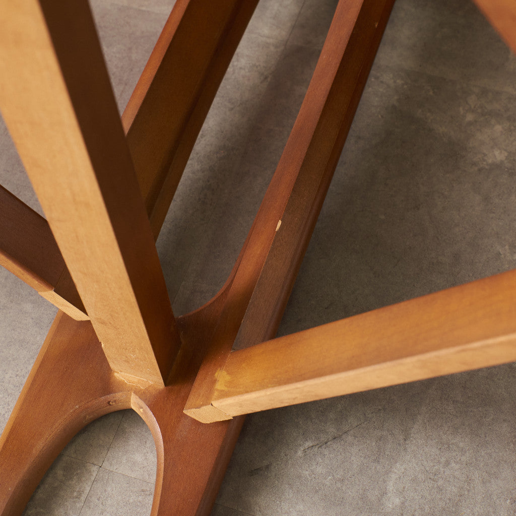 ドロップリーフゲートレッグテーブル