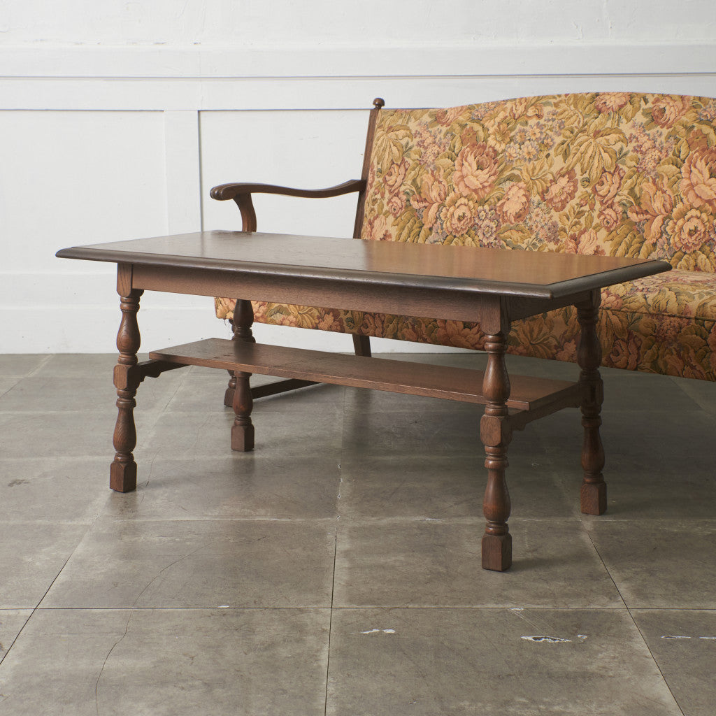 オーク材 センターテーブル