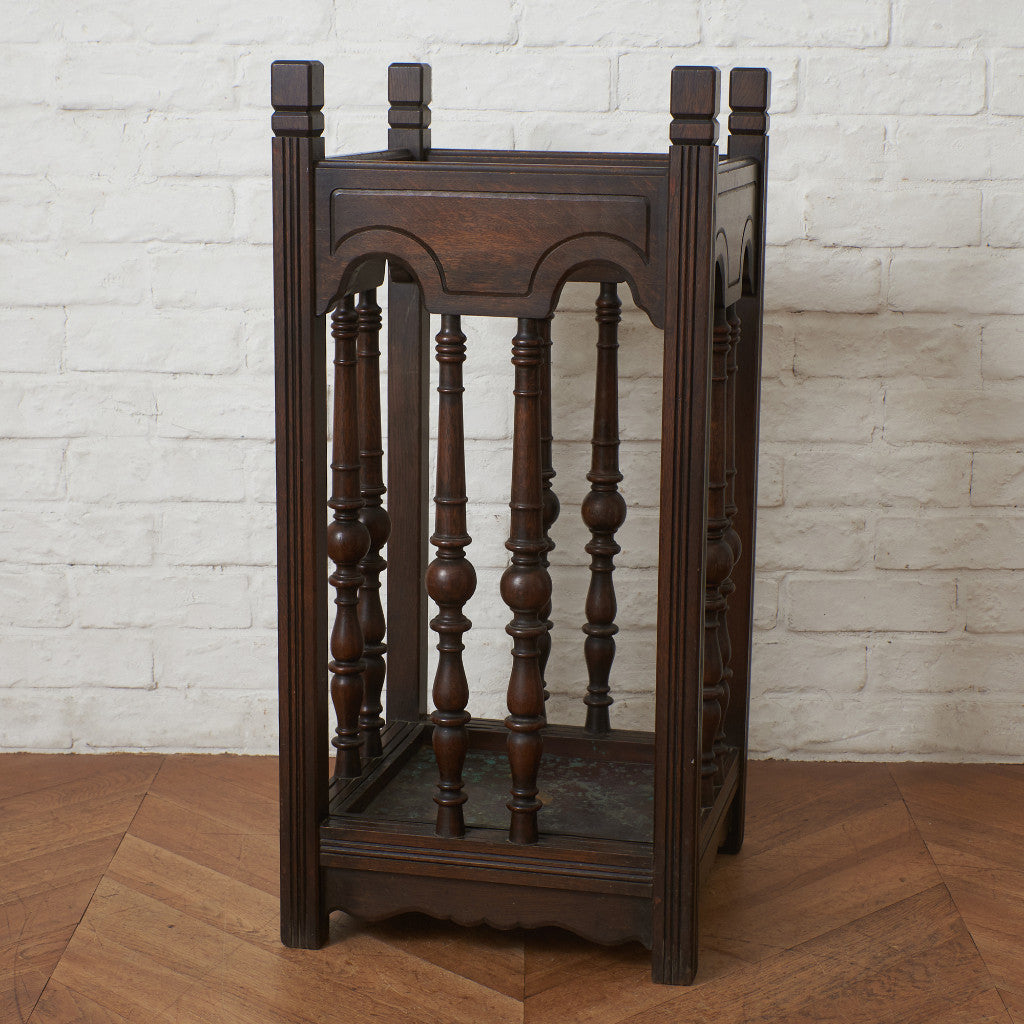 神戸洋家具 オーク材 アンブレラスタンド