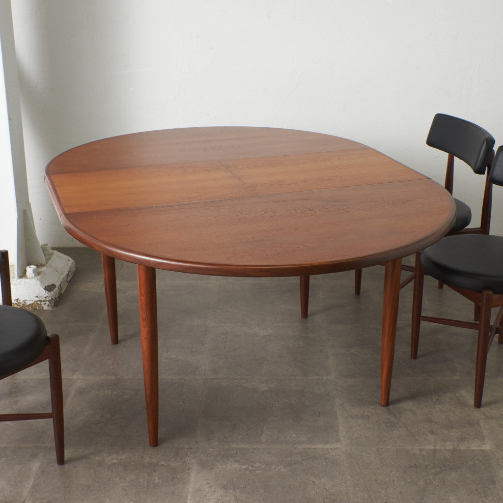 エクステンション ラウンドダイニングテーブル