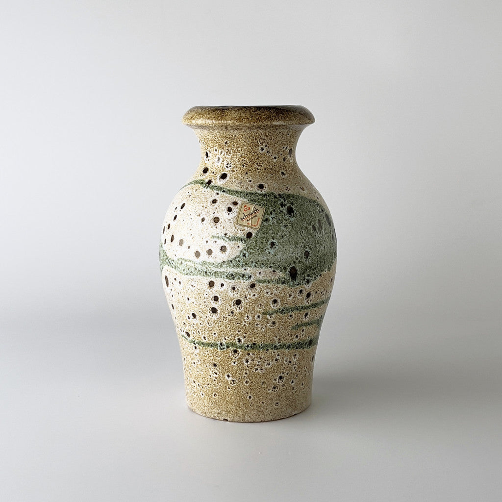 西ドイツ ヴィンテージ Fat Lava フラワーベース Scheurich