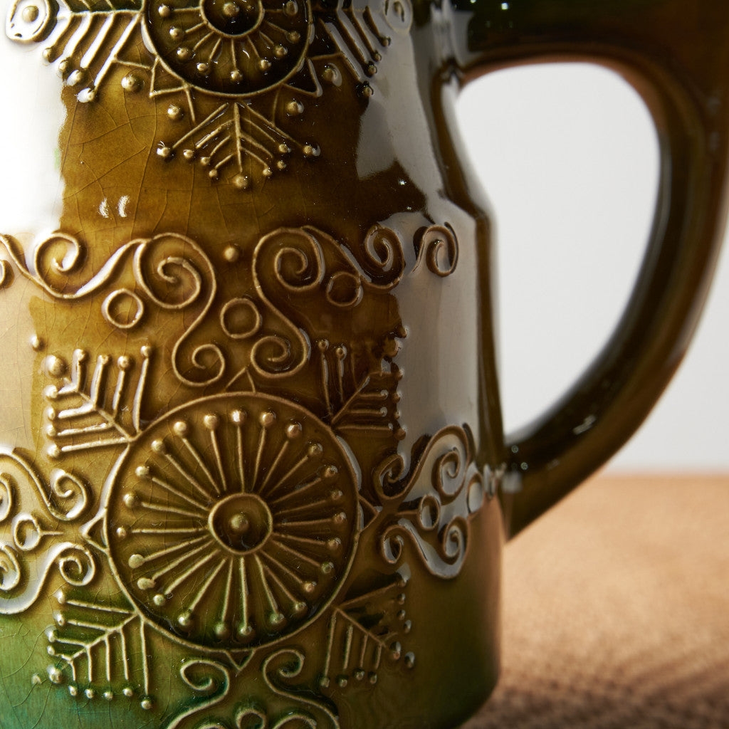 German Art Pottery フラワーベース