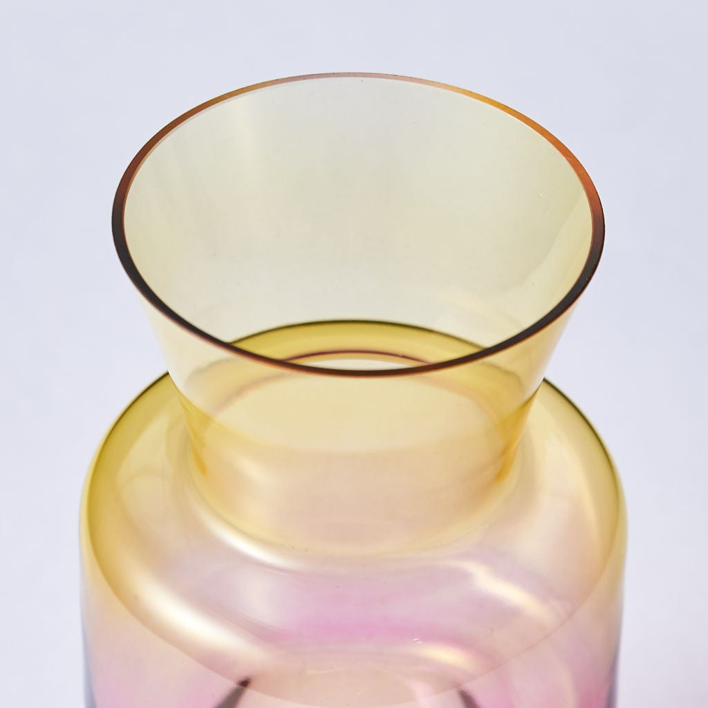グラデーション ガラス フラワーベース 3点セット