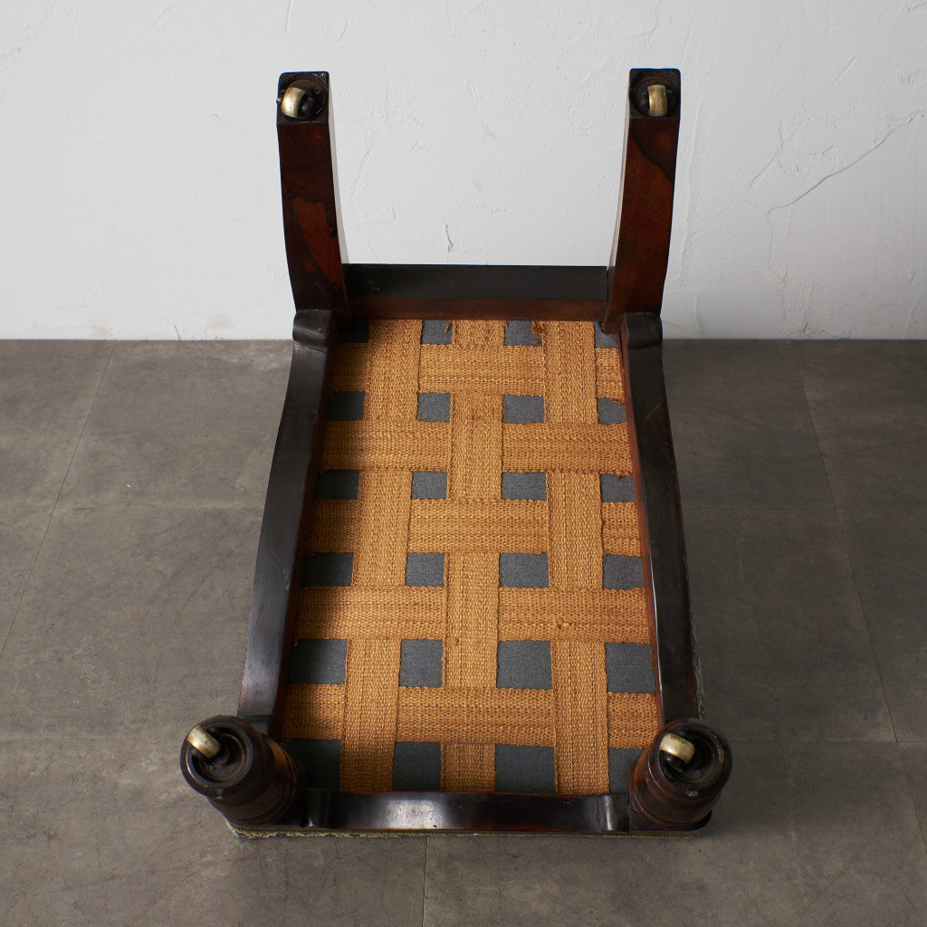 英国アンティーク ハイバックチェア