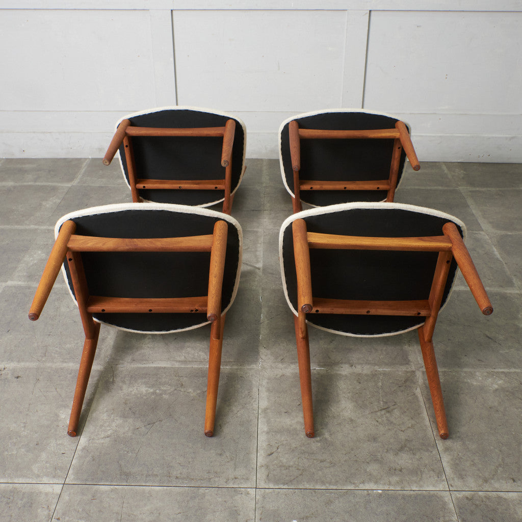 model.86 ダイニングチェア 4脚セット / 張替品