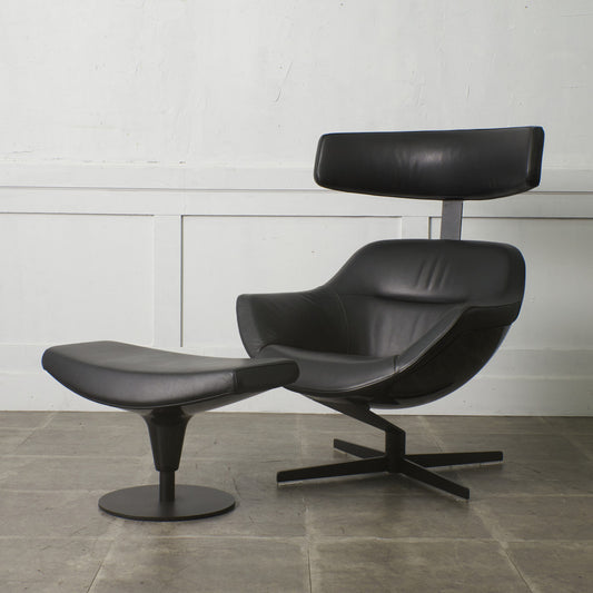 277 Auckland ヘッドレスト付きチェア&オットマン