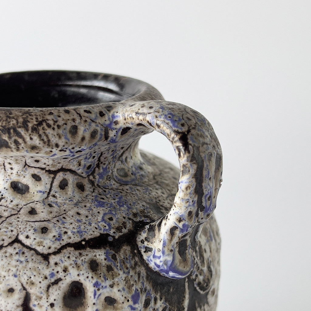 西ドイツ ヴィンテージ Fat Lava フラワーベース Scheurich