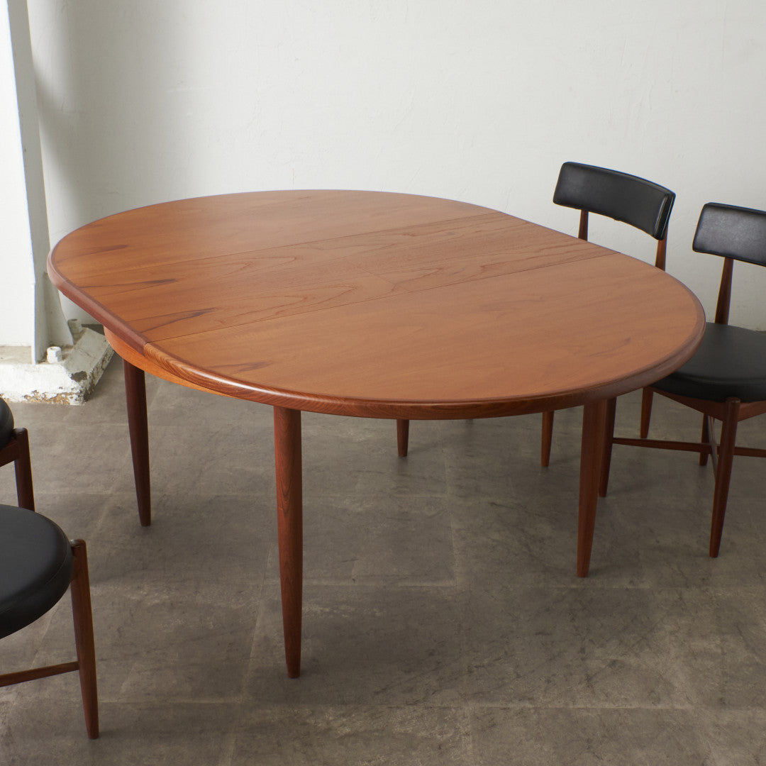 エクステンション ラウンドダイニングテーブル