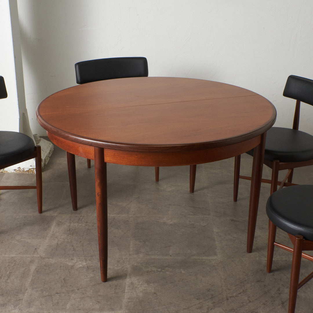 エクステンション ラウンドダイニングテーブル