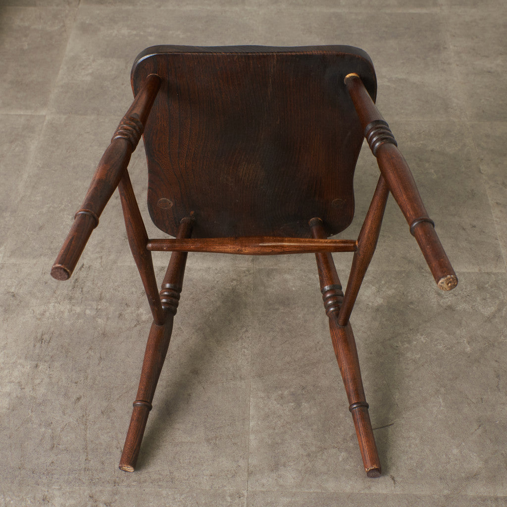 英国アンティーク ハイバック ウィンザーチェア