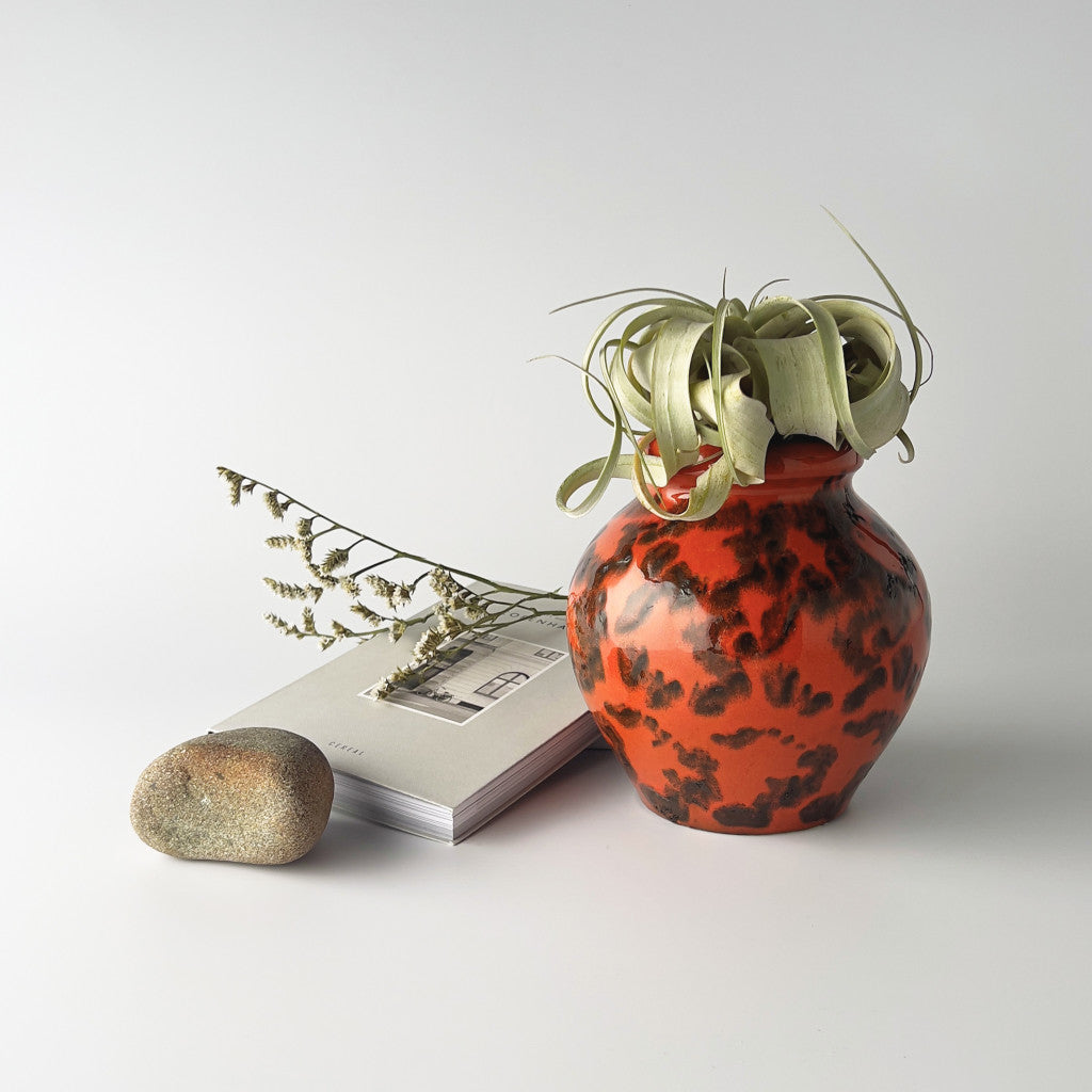 西ドイツ ヴィンテージ Fat lava フラワーベース