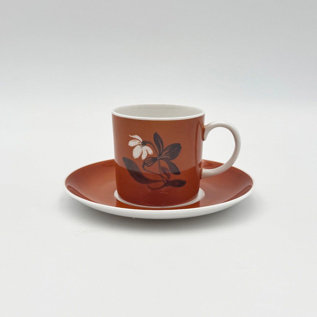 Flower Motif フラワーモチーフ カップ&ソーサー