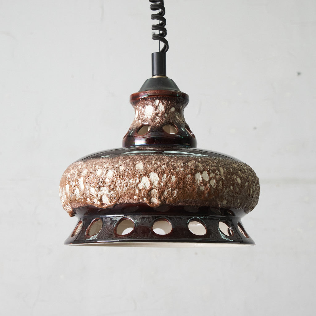 西ドイツヴィンテージ Fat lava ペンダントランプ