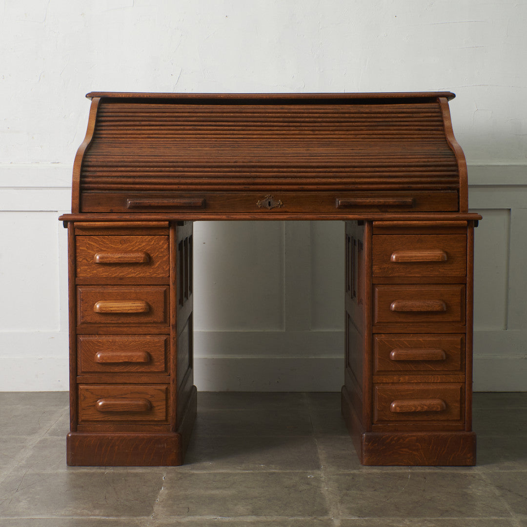 クラシック ロールトップデスク