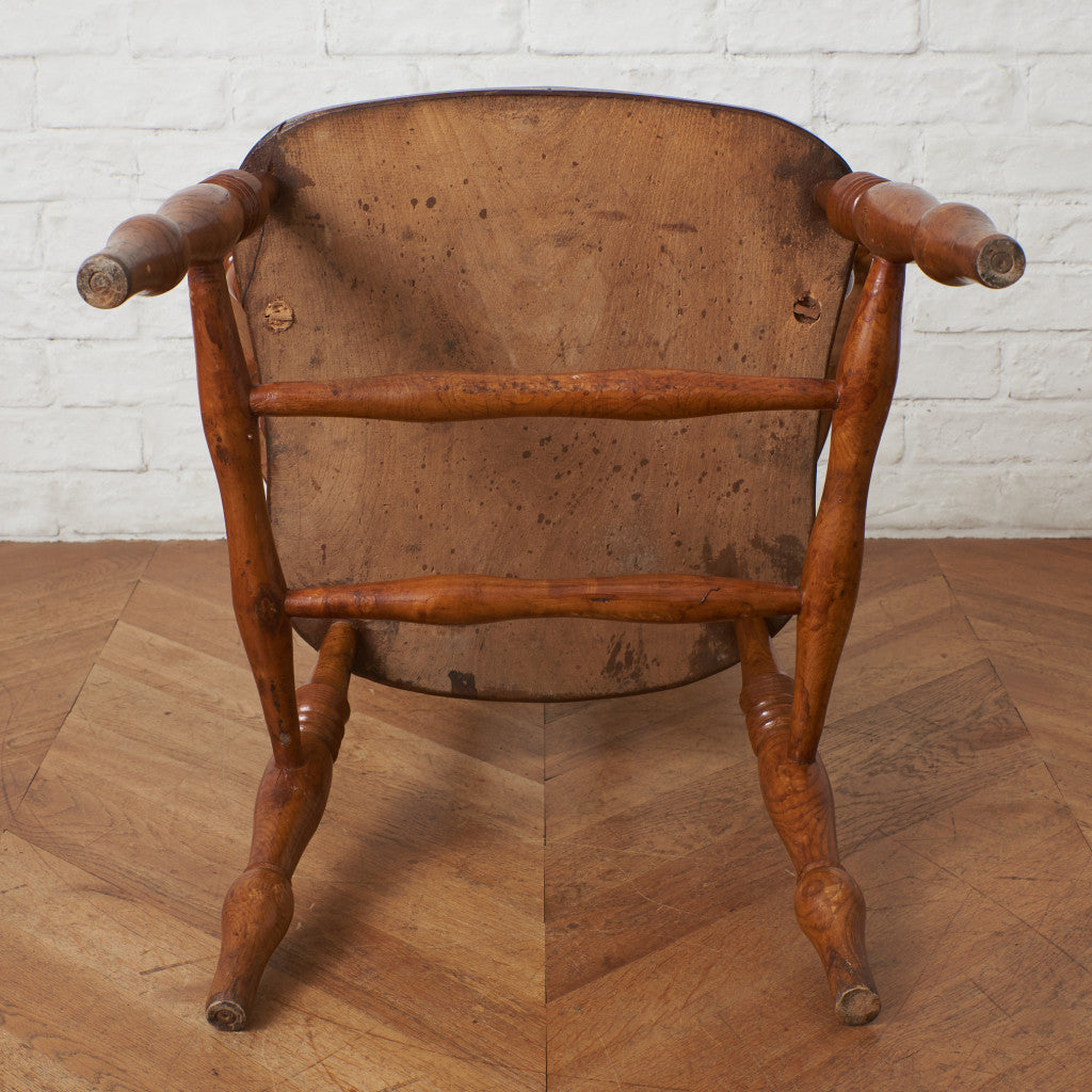 英国アンティーク スモーカーズボウ ウィンザーチェア