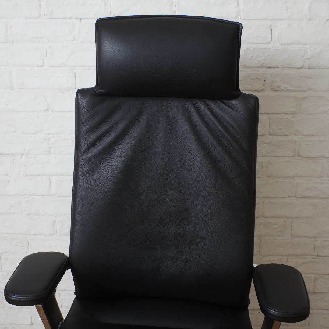 ON ヘッドレスト付 ハイバックオフィスチェア 175/7H