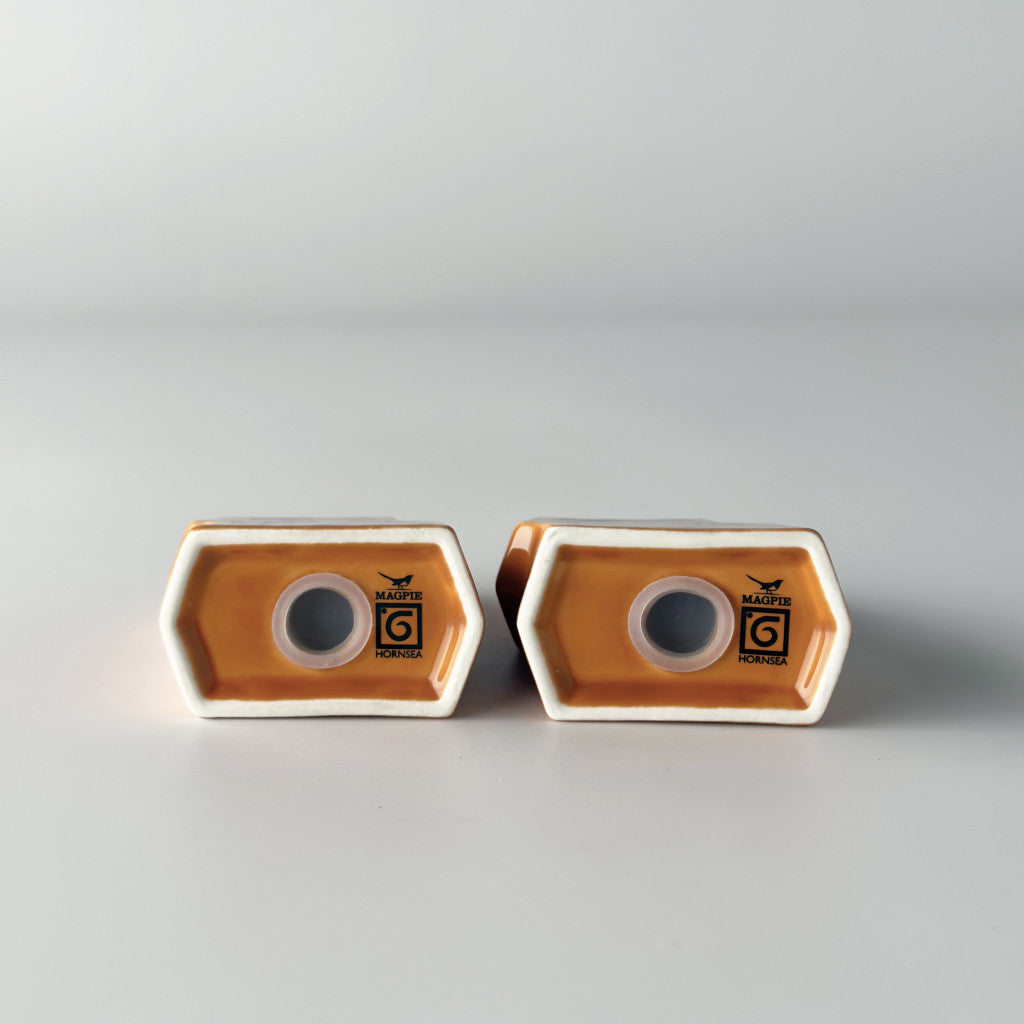 Hornsea Cat ソルト&ペッパー セット Orange