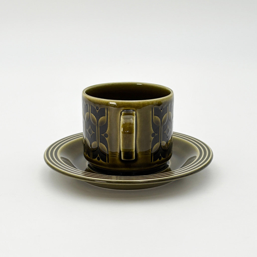 HEIRLOOM エアルーム カップ&ソーサー レクランドグリーン