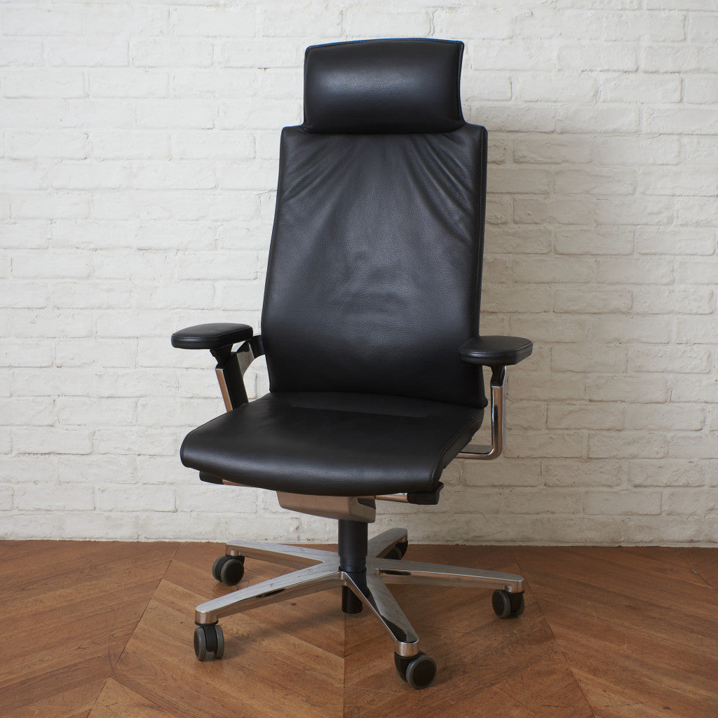 ON ヘッドレスト付 ハイバックオフィスチェア 175/7H