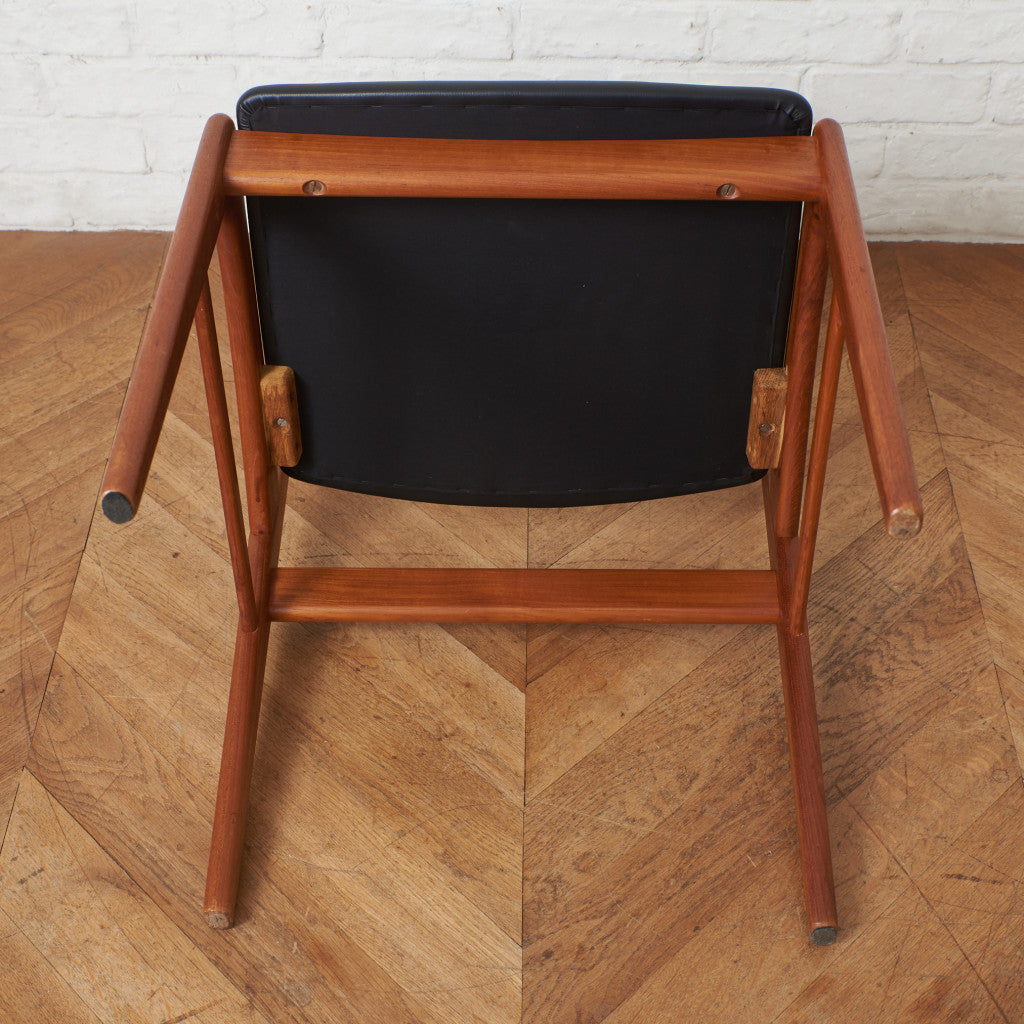 デンマークヴィンテージ ダイニングチェア / 張替済