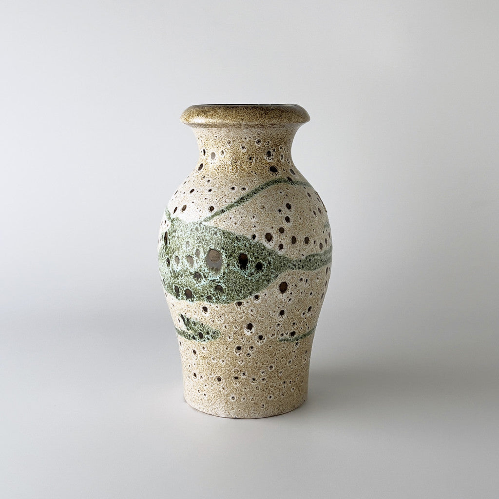 西ドイツ ヴィンテージ Fat Lava フラワーベース Scheurich