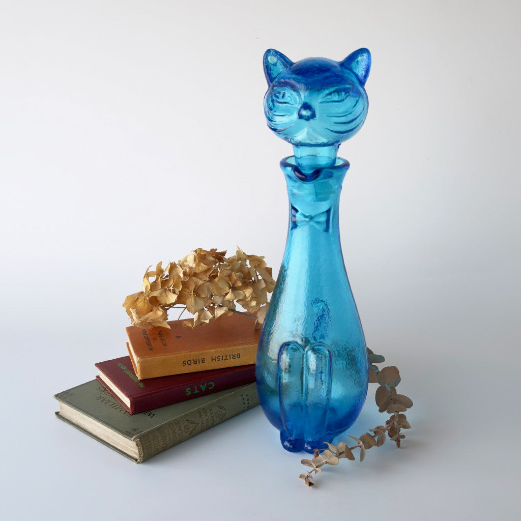 ヴィンテージ ネコ型 デカンタ