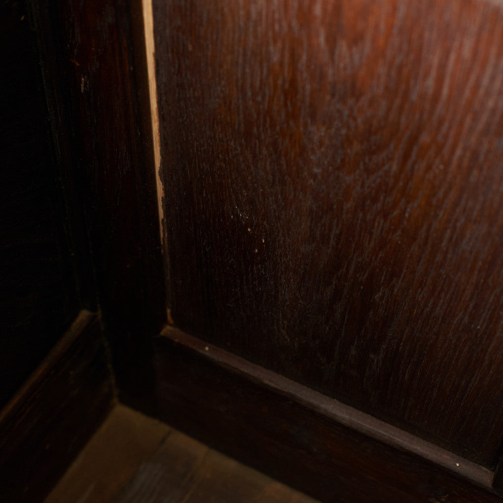 英国アンティーク オーク材 ブランケットボックス