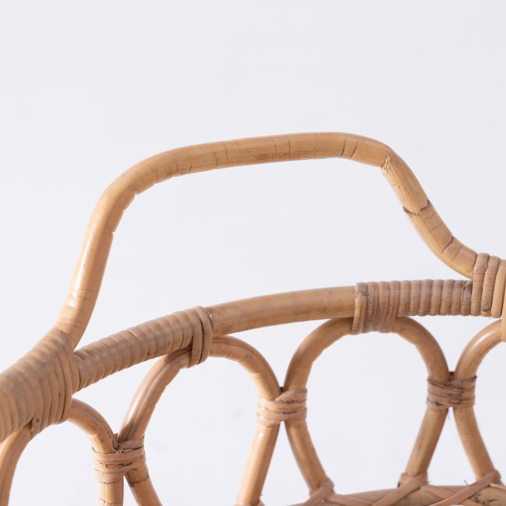 ラタンバスケット サイドテーブル