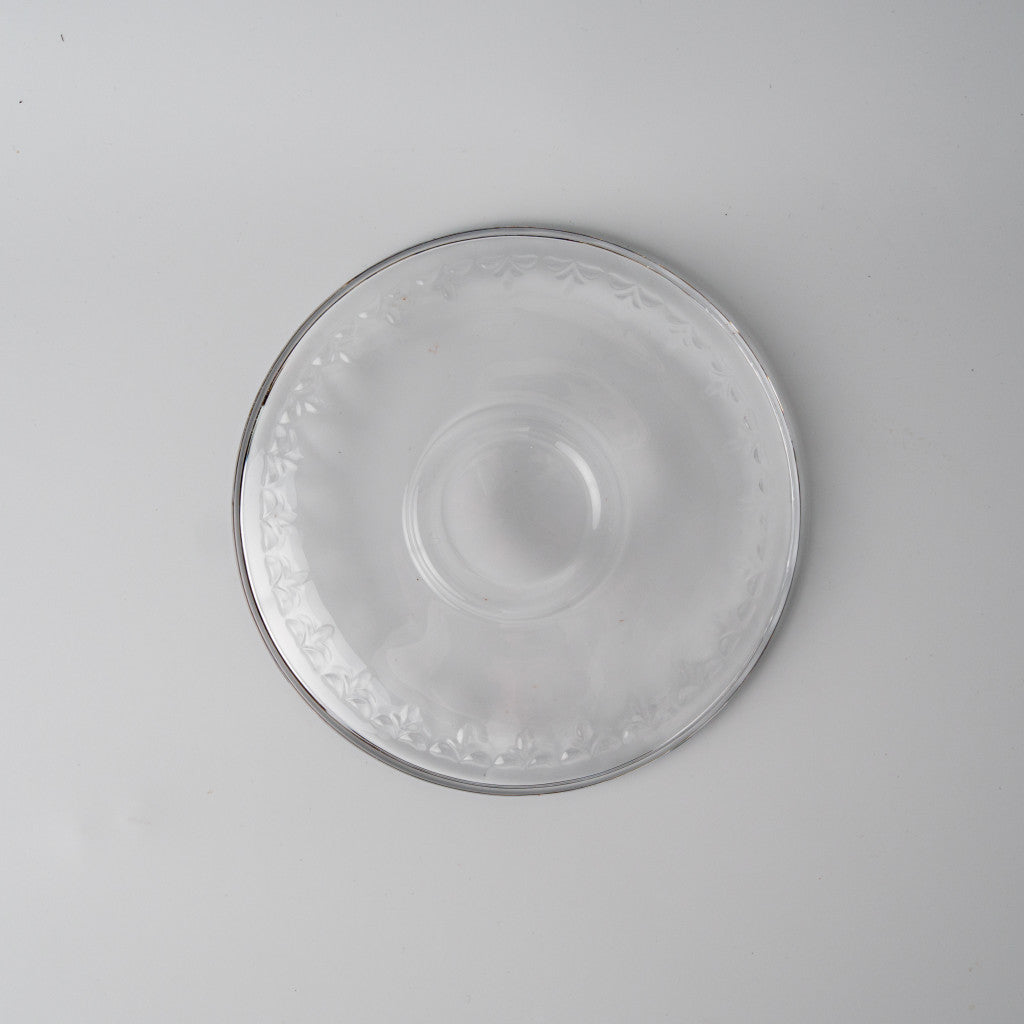 ガラス カップ&ソーサー FIORE クリア