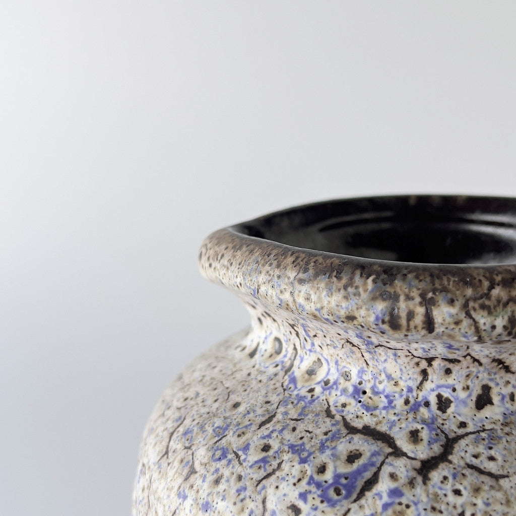 西ドイツ ヴィンテージ Fat Lava フラワーベース Scheurich