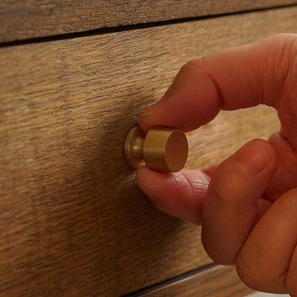 真鍮 ツマミ トラぺ Sサイズ