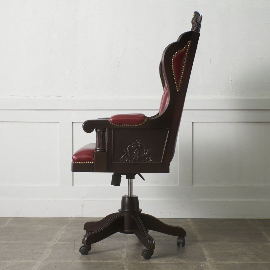 ウィングバック デスクチェア