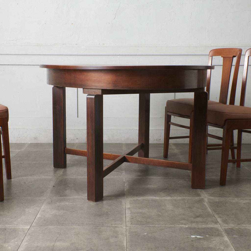 アールデコ様式 ダイニング6点セット / 張替品