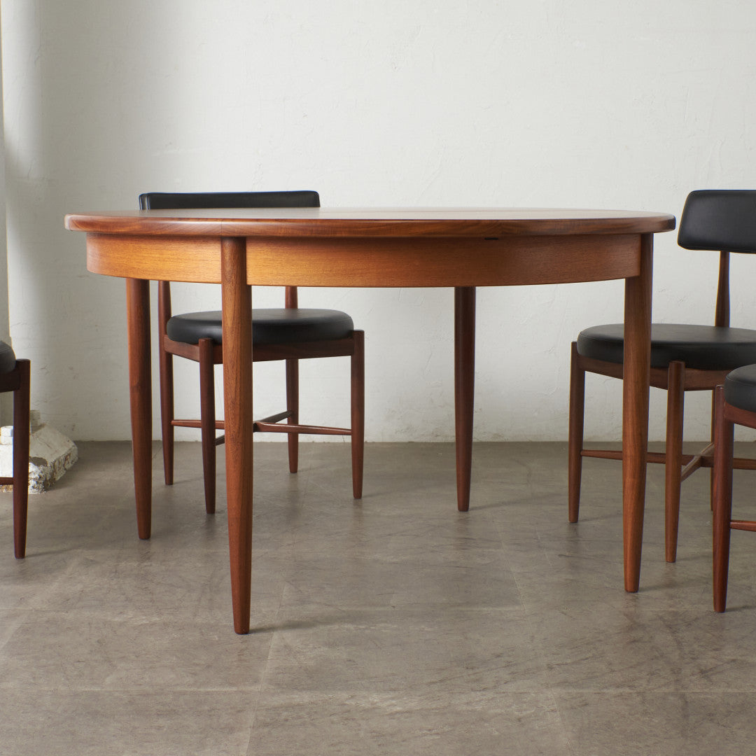 エクステンション ラウンドダイニングテーブル