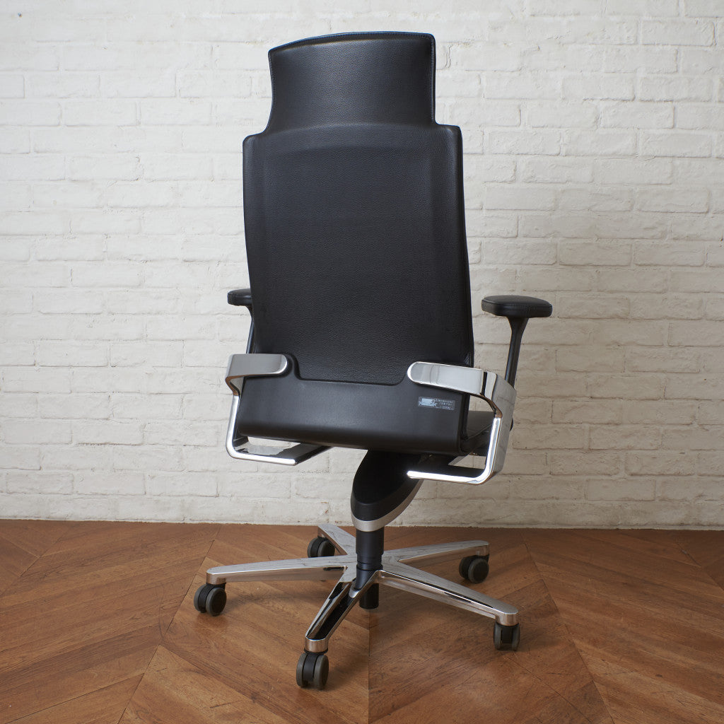 ON ヘッドレスト付 ハイバックオフィスチェア 175/7H