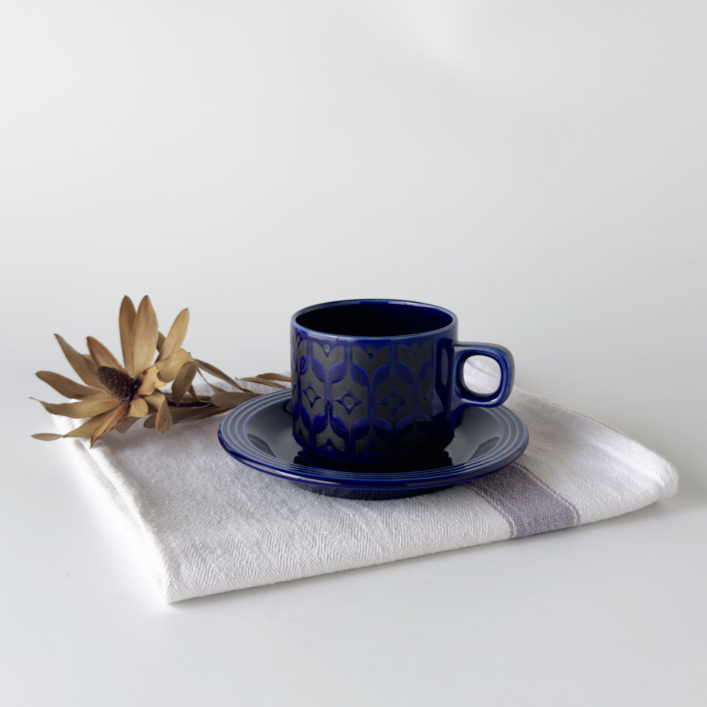 HEIRLOOM エアルーム カップ&ソーサー ミッドナイトブルー