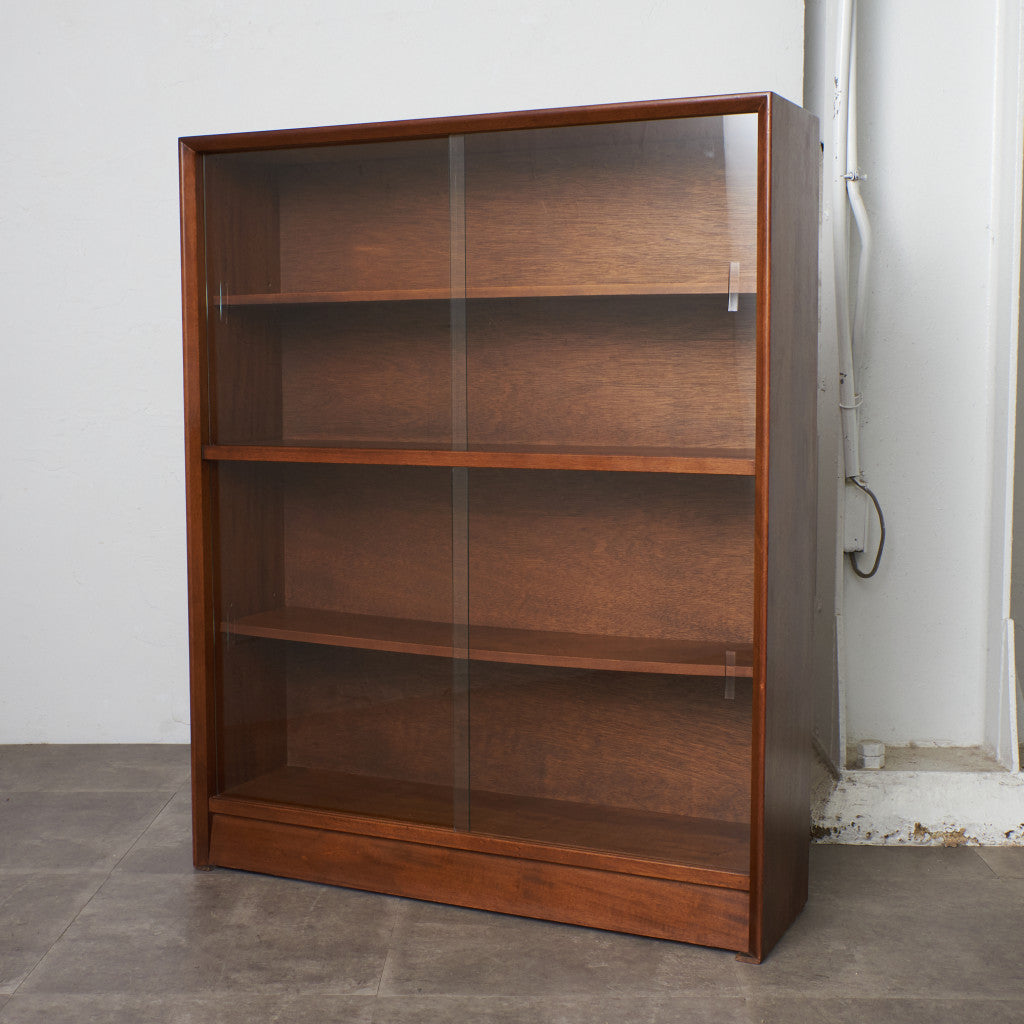 ヴィンテージ ガラスキャビネット