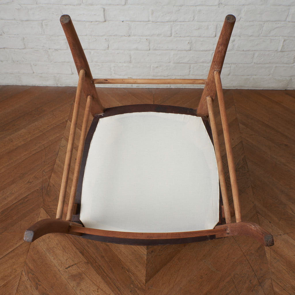 ストリップド加工 アームチェア / 張替済