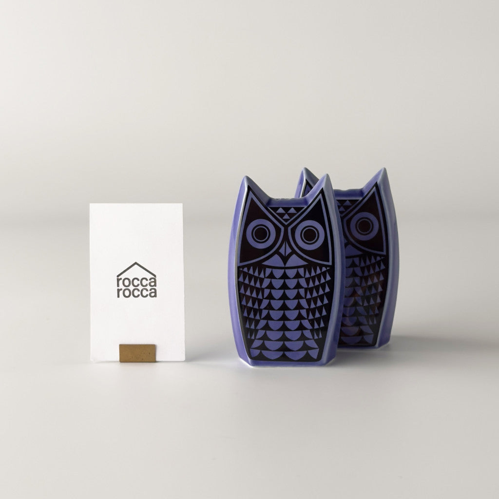 Hornsea Owl ソルト&ペッパー セット Blue