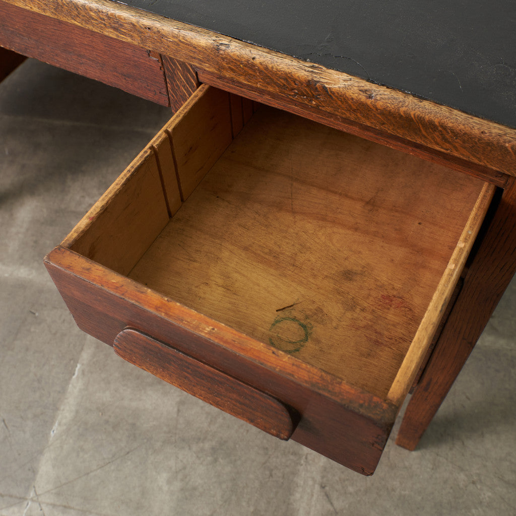 アメリカアンティーク 両袖デスク