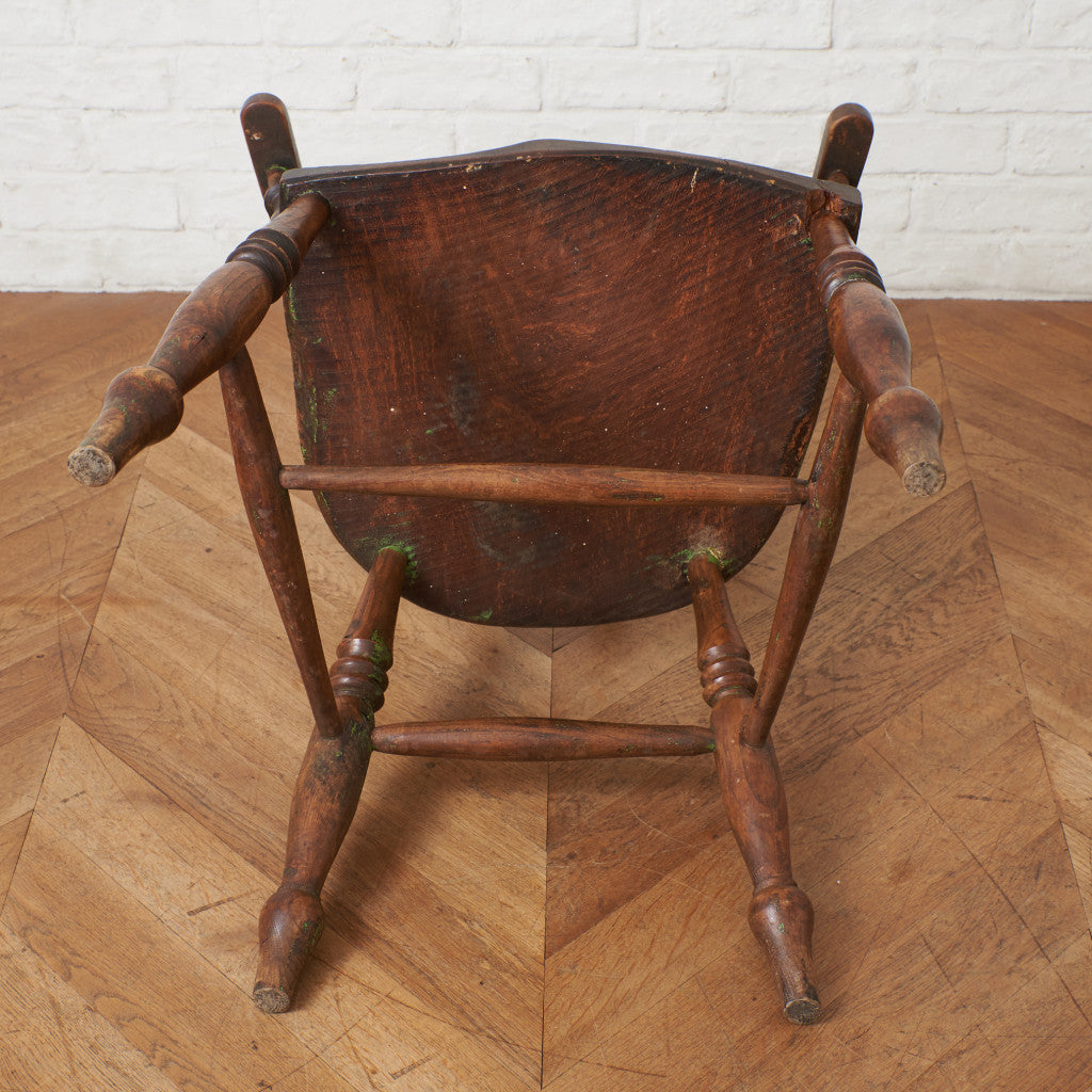 英国アンティーク スモーカーズボウ ウィンザーチェア