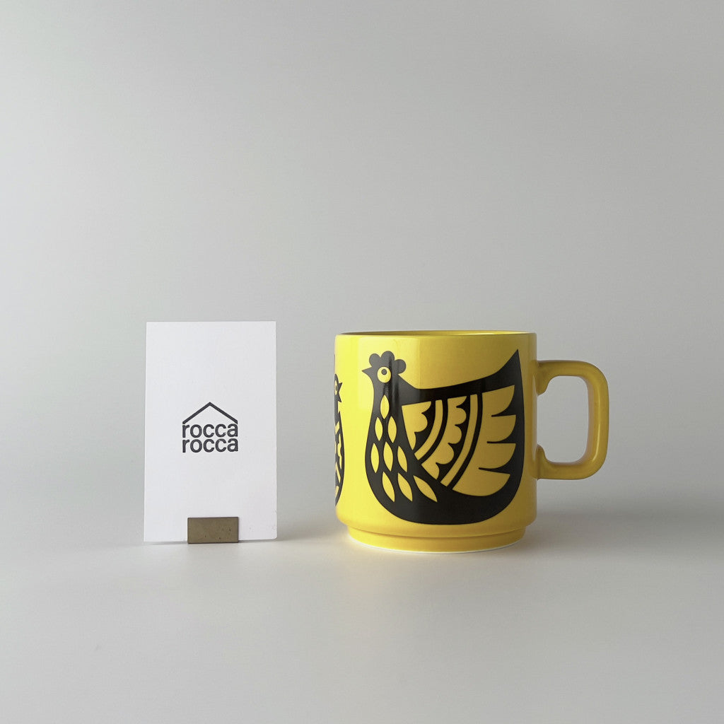 Hornsea x Magpie マグカップ Chicken Family Yellow