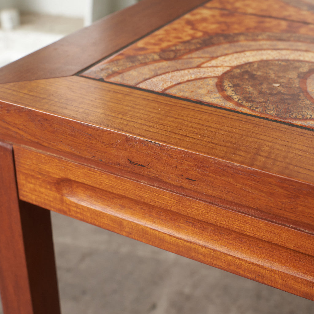 デンマーク ヴィンテージ タイルトップコーヒーテーブル