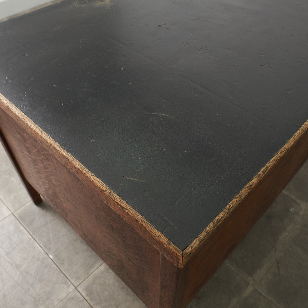 アメリカアンティーク 両袖デスク