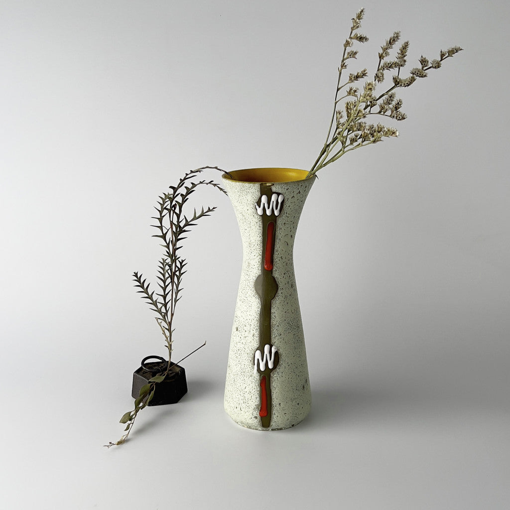 西ドイツ ヴィンテージ Fat Lava フラワーベース Jasba