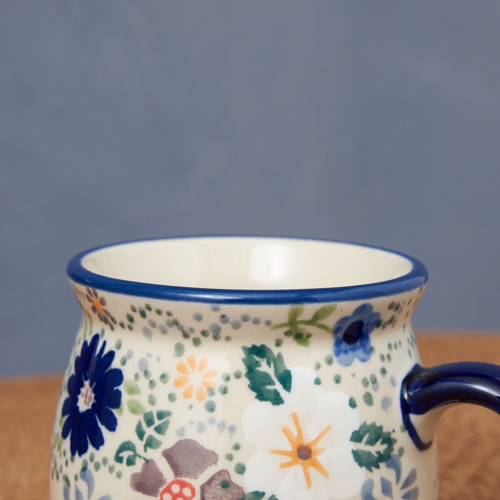 ポーリッシュポタリー マグカップ ブルー