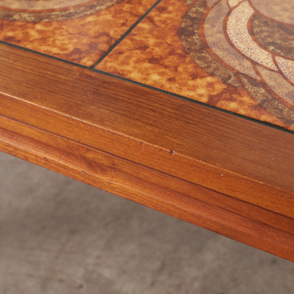 デンマーク ヴィンテージ タイルトップコーヒーテーブル