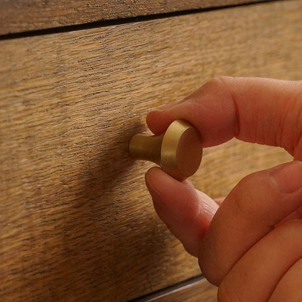 真鍮 ツマミ マッシュ Mサイズ