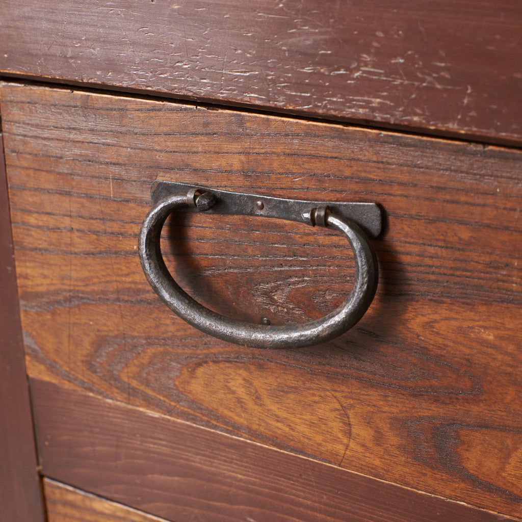 近江箪笥 欅材 水屋箪笥