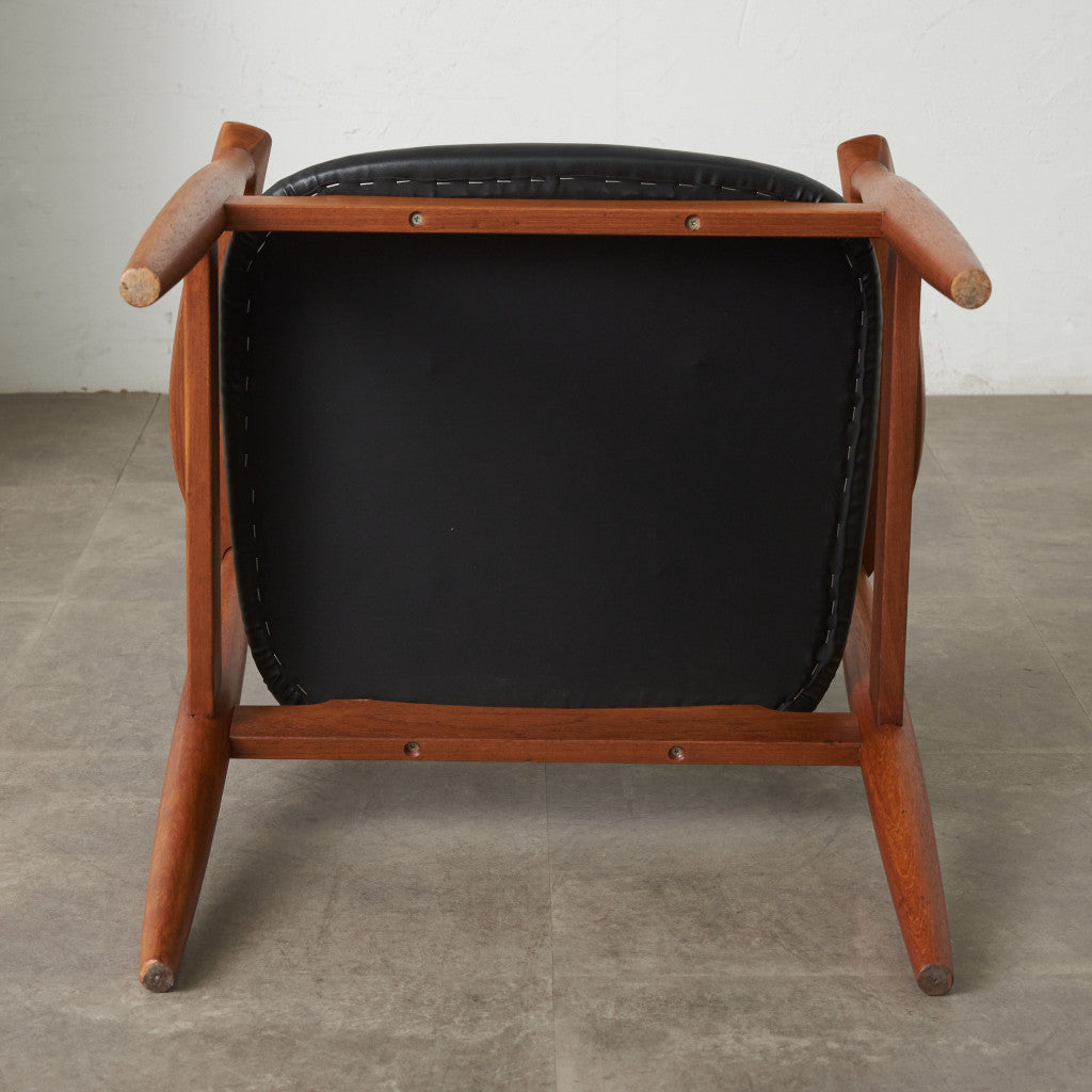 北欧スタイル ヴィンテージ アームチェア / 張替済